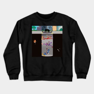 Living in a Matarael World (Square Version) Crewneck Sweatshirt